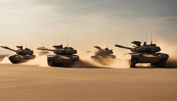 Les chars militaires, essentielles armées des combats modernes
