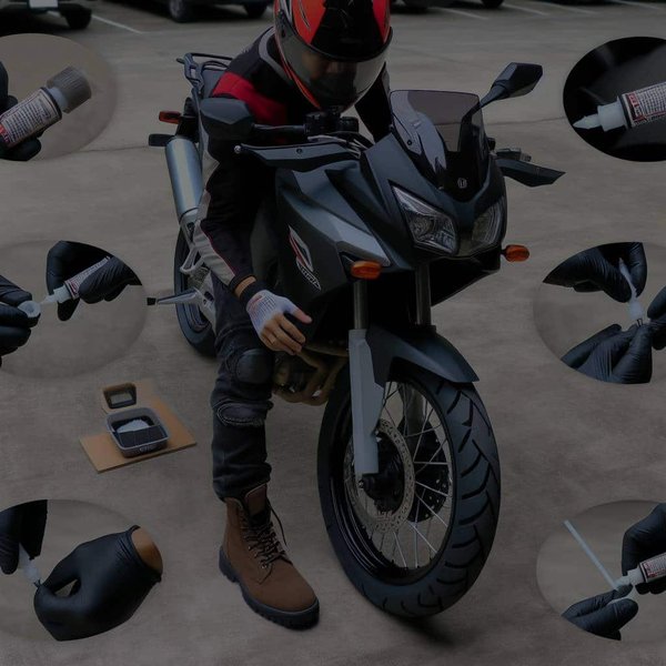 Comment intégrer une solution anti-crevaison pour une moto de type Honda NC750X DCT ?